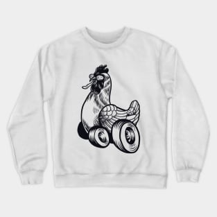 Roller chicken Crewneck Sweatshirt